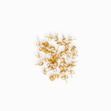 Support dome boucle d'oreilles 6mm