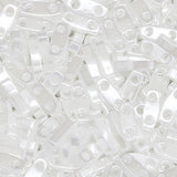 Perles Miyuki Quarter Tila 1,20mm - White Pearl Ceylon