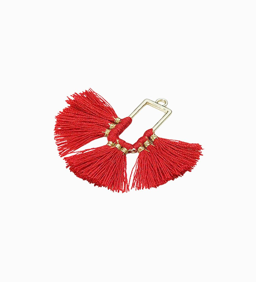 Pendentif pompon 40mm