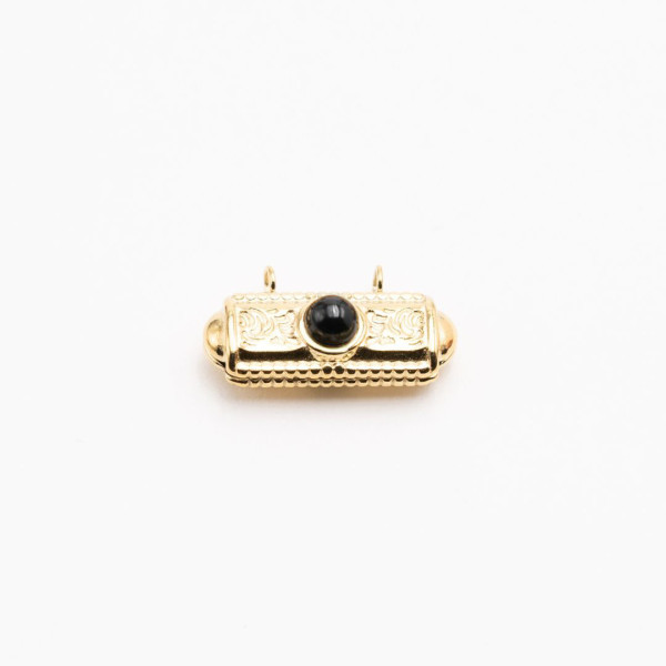 Pendentif Amulette onyx noir - la perlerie 22